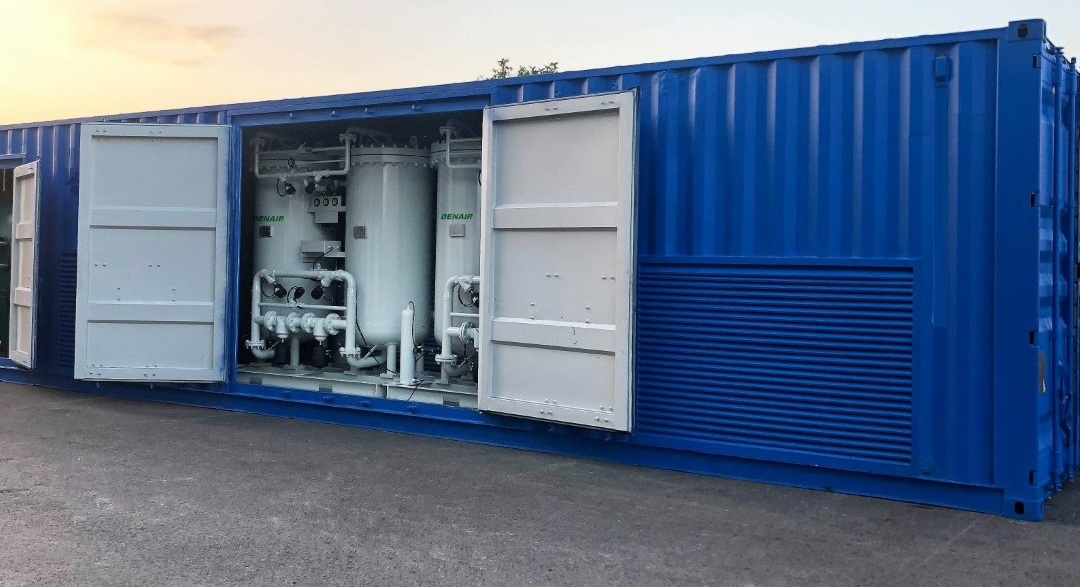 Container nitrogen generator